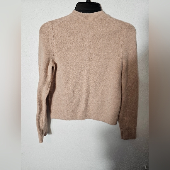 Madewell Cotton & Wool Blend Cardigan Light Pink Womens Size XS NWT - Picture 4 of 7